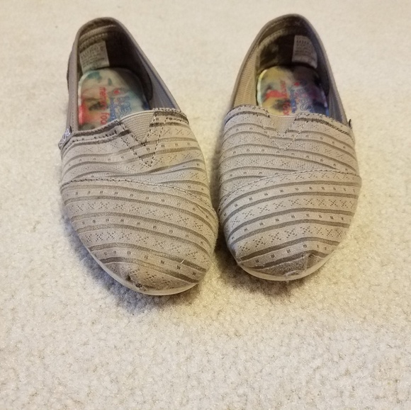 Girls'/Women's Memory Foam Footbed Tom's Slip Ons - Picture 4 of 6